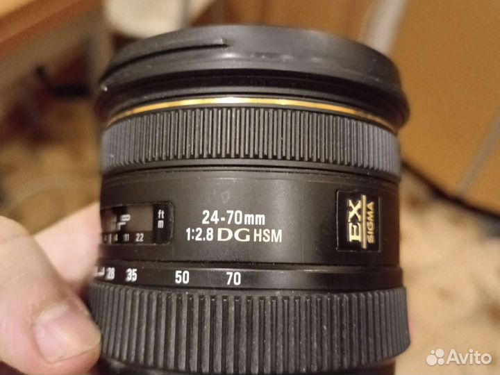 Sigma 24-70mm 2.8 под Sony A