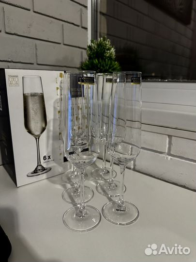 Бокалы для шампанского bohemia