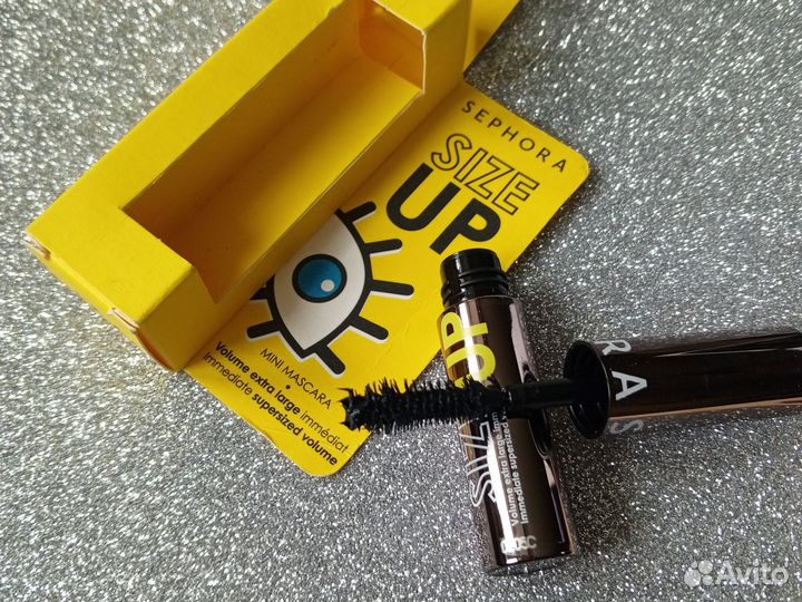 Тушь для ресниц sephora ультра объём черная мини
