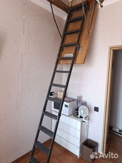 Лестница чердачная б/у