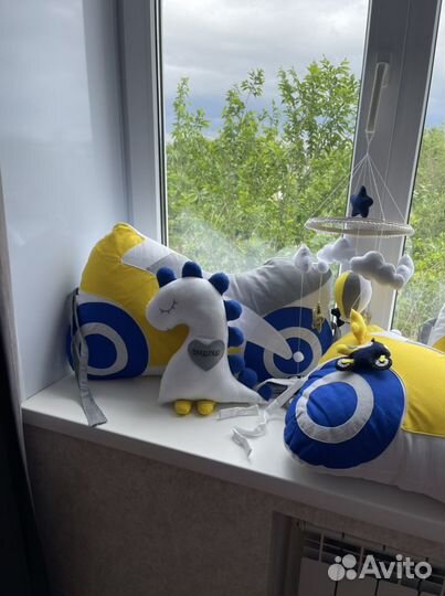 Бортики в кроватку(мотобортики)