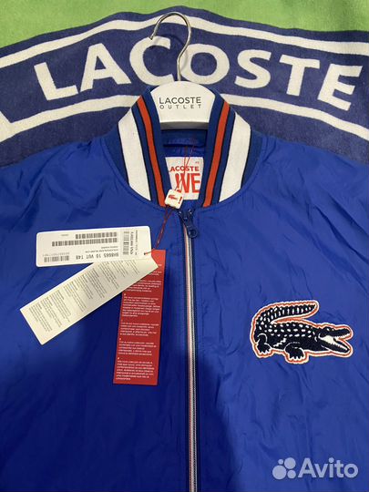 Бомбер новый Lacoste live оригинал