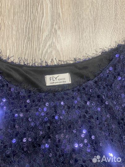 Платье с пайетками 44