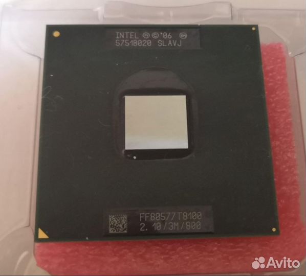 Процессор Intel Pentium T8100 2.1/3M/800