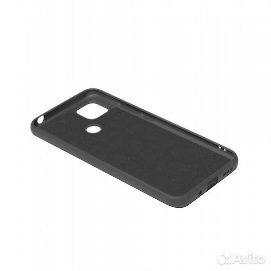 Силиконовый чехол с микрофиброй для Xiaomi Redmi 9