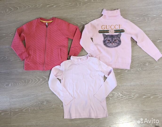 Вещи пакетом для девочки 116