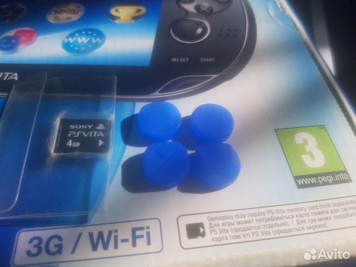 Флешка 4гб и насадки на стики