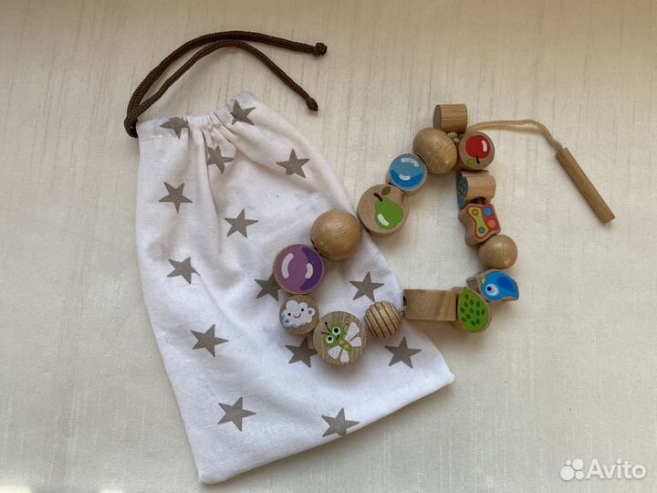 Развивающие игрушки деревянные