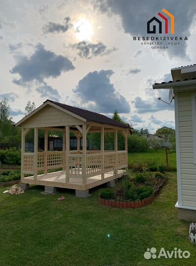 Беседка открытая 3х3