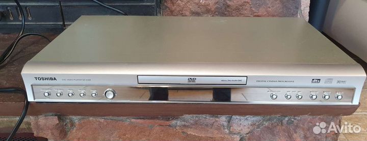 Dvd плеер toshiba SD-530E на запчасти