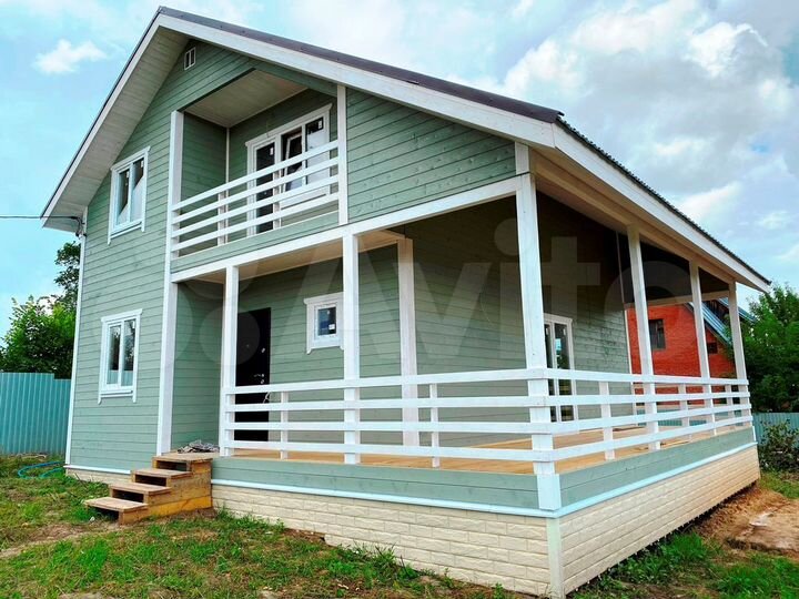 Дом 120 м² на участке 8 сот.