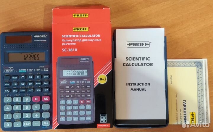 Калькулятор proff SC-3810