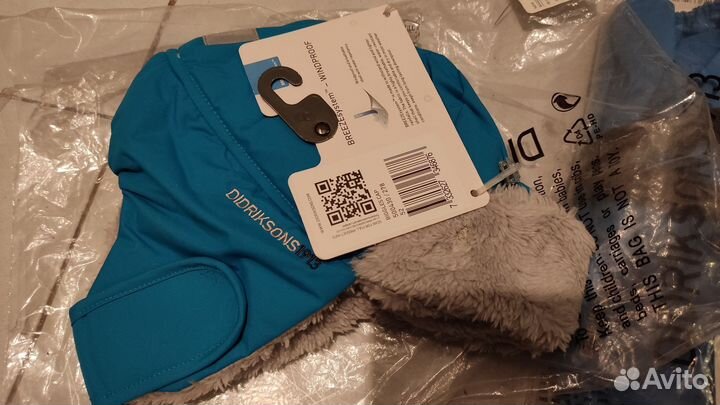 Шапки, варежки, бафки didriksons