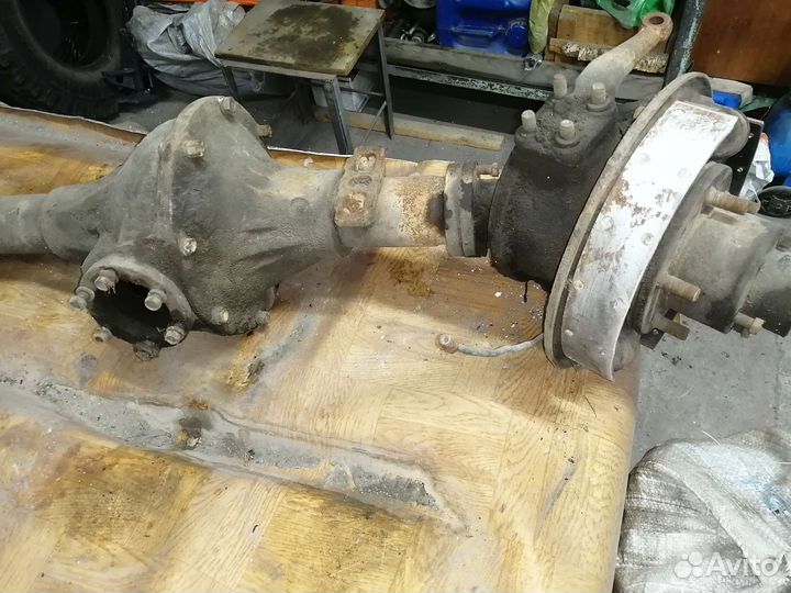 Передний мост на УАЗ 452 буханка