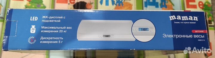Детские электронные весы maman sbbc216