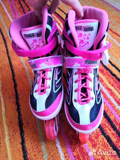 Ролики раздвижные 35-38