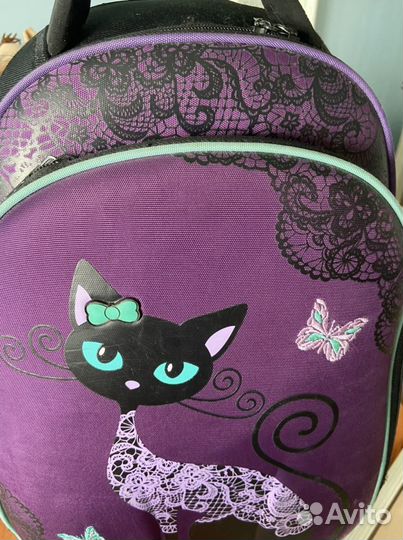 Школьный ранец / рюкзак Hummingbirds Black cats