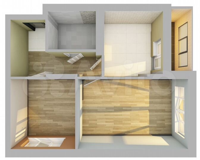 2-к. квартира, 48,6 м², 14/25 эт.