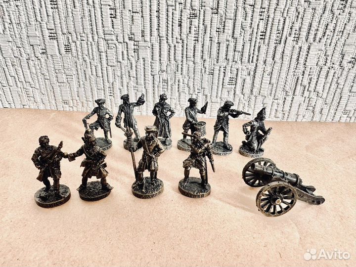 Солдатики ландрин Полтавская битва