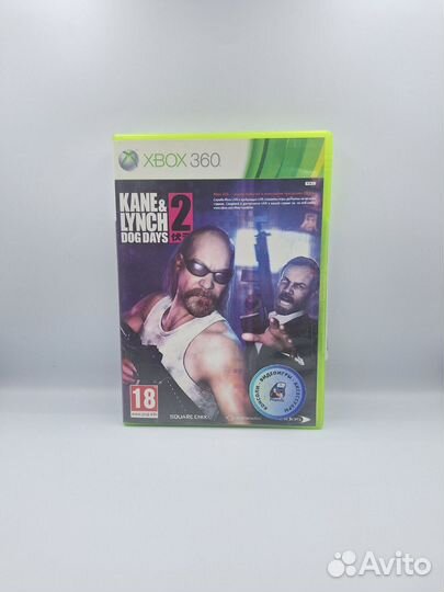 Kane & Lynch 2 Dogs Day xbox 360 (б/у, англ.)