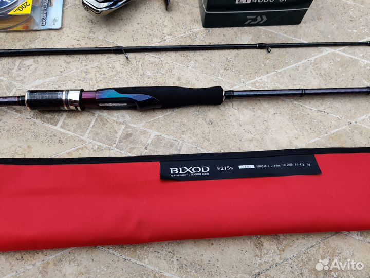 JS company bixod E2 + daiwa 20 exceler LT4000