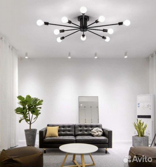Люстра потолочная в стиле минимализм Разные