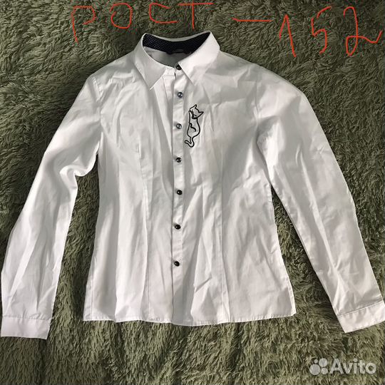 Школьная рубашка 152