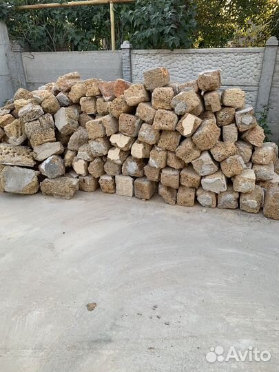 Камень ракушка бу