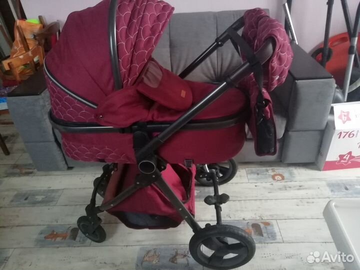 Коляска трансформер luxmom. Торг