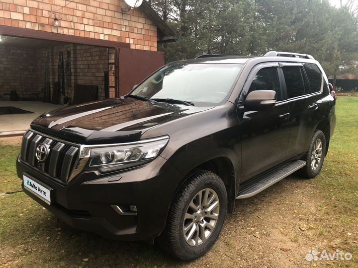 Toyota Land Cruiser Prado 2.8 AT, 2018, 161 000 км