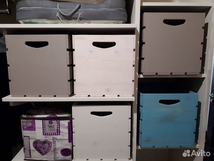 Ящик реечный интерьерный, для хранения