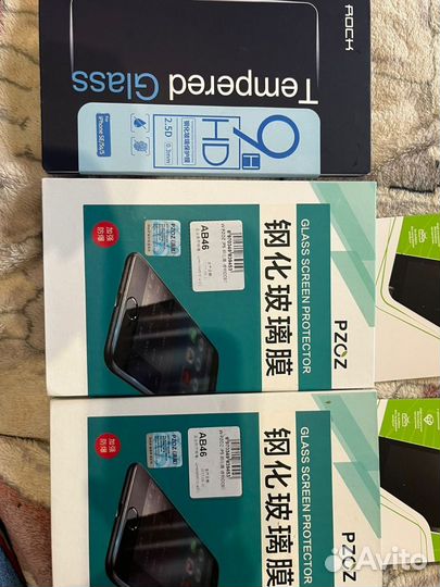 Чехол и стекла на iPhone