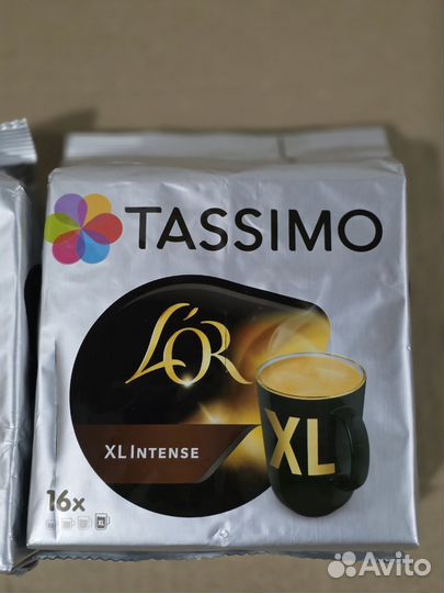 Кофе капсульный Tassimo L'OR Xl Intense, Tassimo