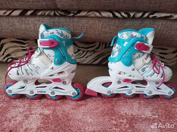 Роликовые коньки детские раздвижные