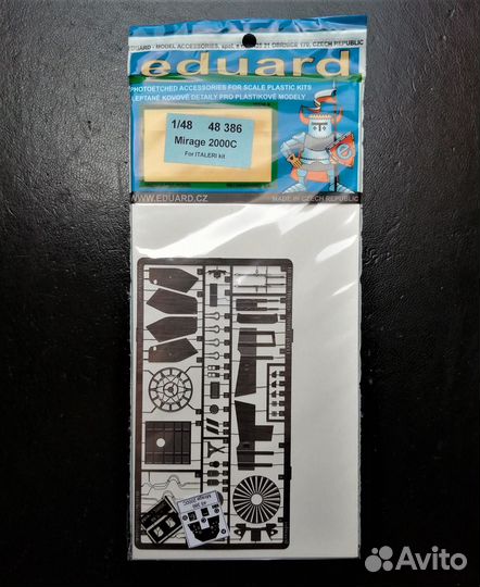 1/48 Mirage 2000C Eduard 48386 Exterior (травло)