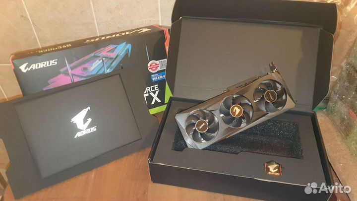 Видеокарта RTX 3060TI Gigabyte Aorus Elite