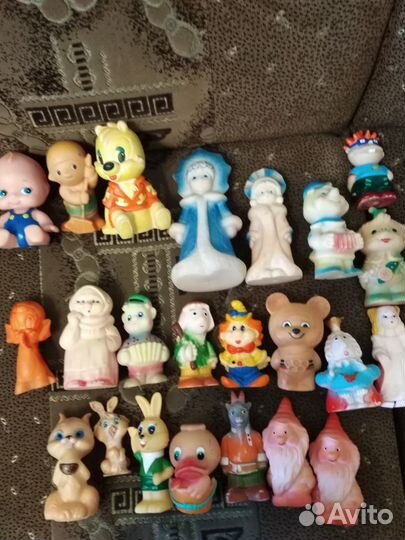 Резиновые игрушки СССР