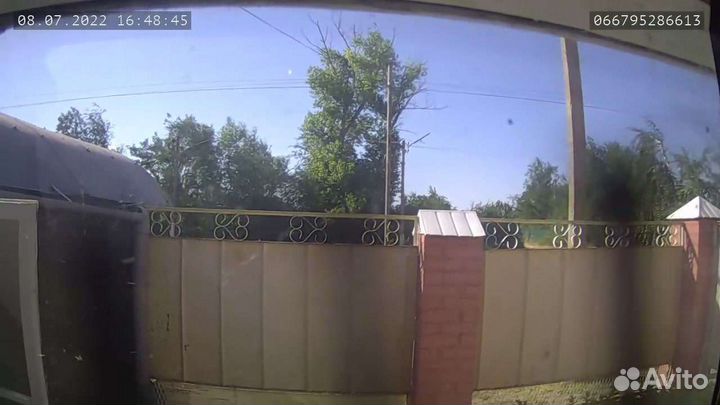 IP камера видеонаблюдения купольная, уличная, рост