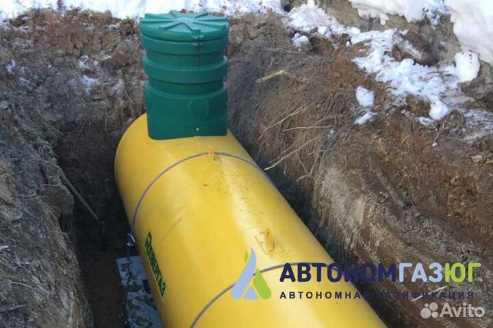 Газгольдер подземный 7400