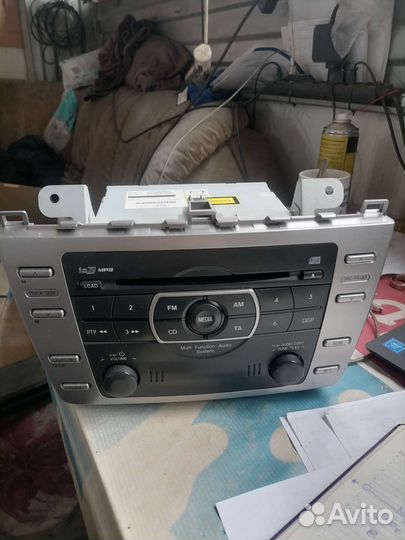 Штатная магнитола mazda 6 GS1F669RXA