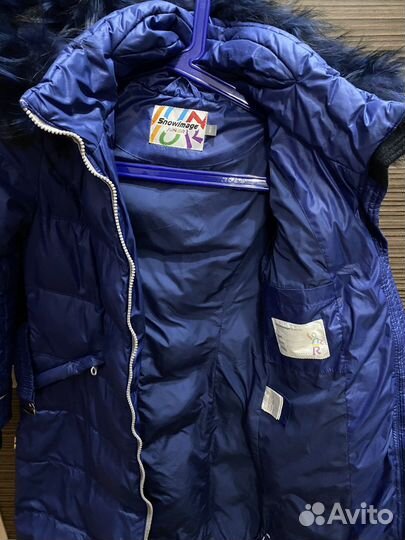 Пальто для девочки 140