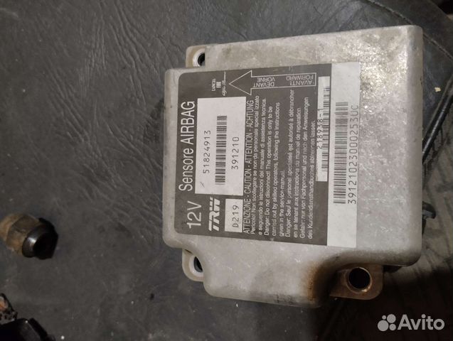 Блок управления аэрбегом Fiat Albea 1,4