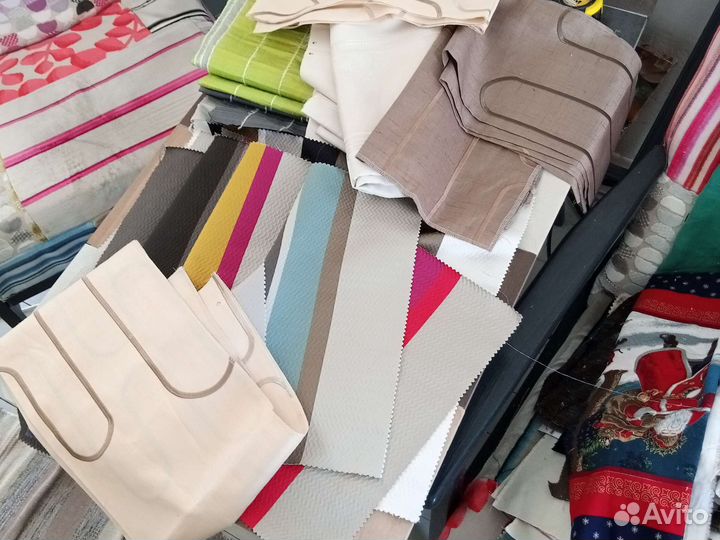 Лоскутки остатки тканей