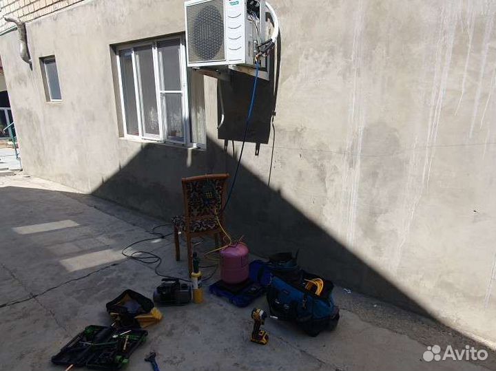 Чистка кондиционеров, заправка, ремонт