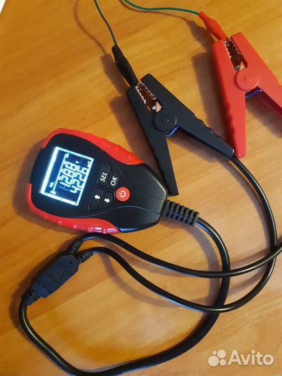 Цифровой тестер аккумуляторной батареи