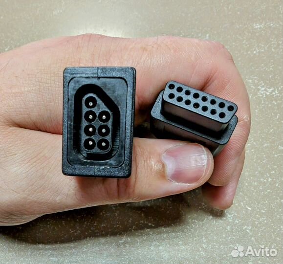 Dendy 8-bit. Переходник NES гнезда на штекер 15pin