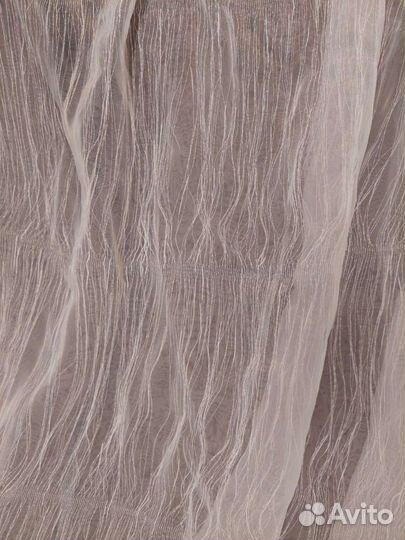 Штора тюль на ленте