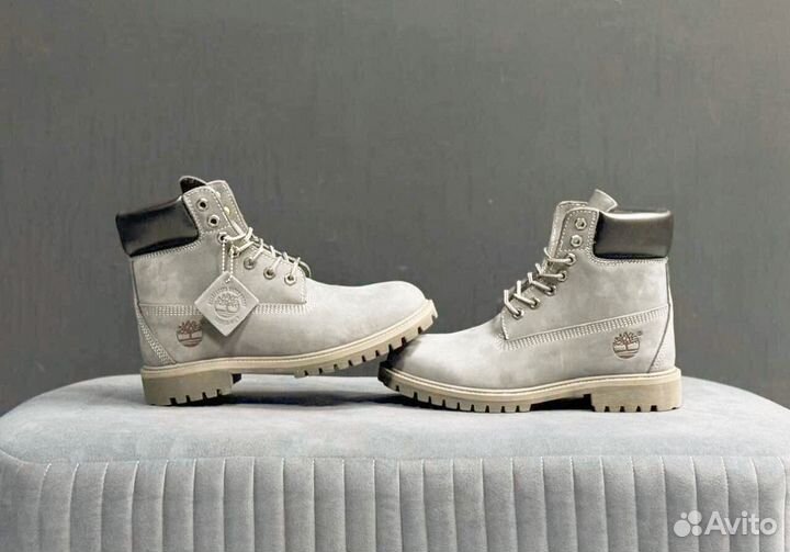 Ботинки timberland серые мужские 41 46