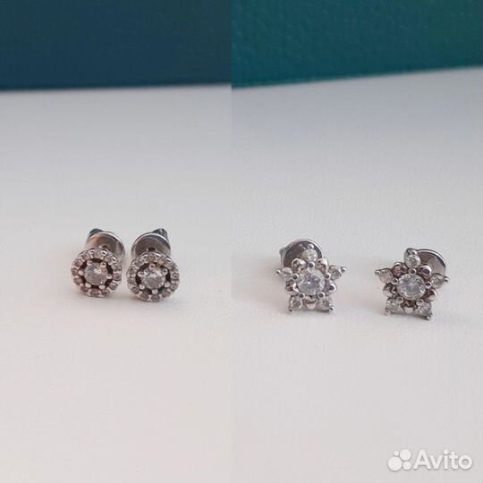 Серебряные серьги