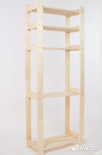 Стеллаж деревянный